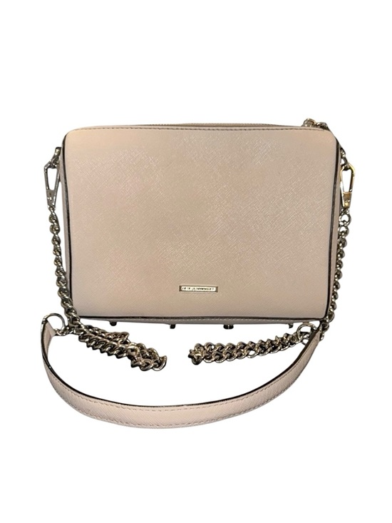 Rebecca Minkoff Handbags - Rebecca Minkoff Genuine Leather Tan Chain Strap Crossbody Bag